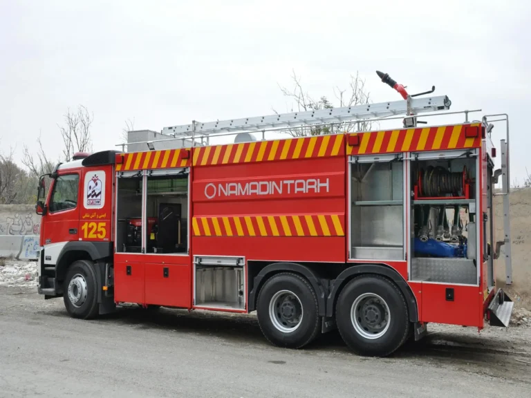 ماشین های اتش نشانی امداد و نجات