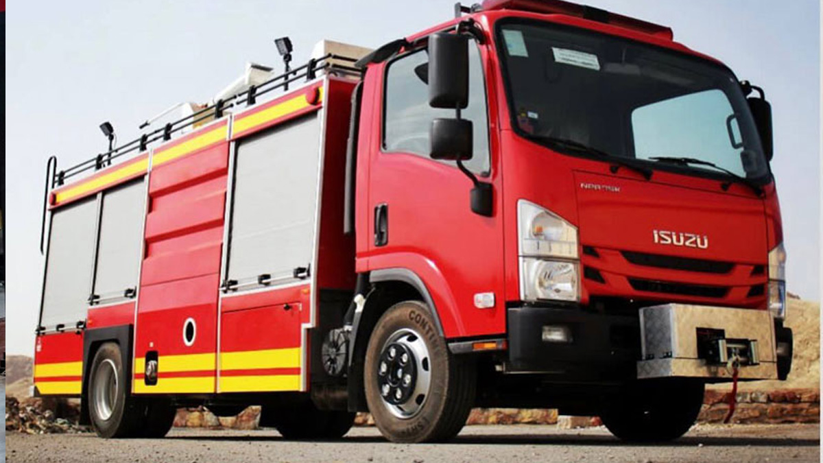 ماشین آتشنشانی مناسب شهرهای کوچک